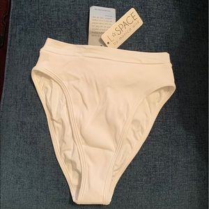 L space high wasted bikini bottoms